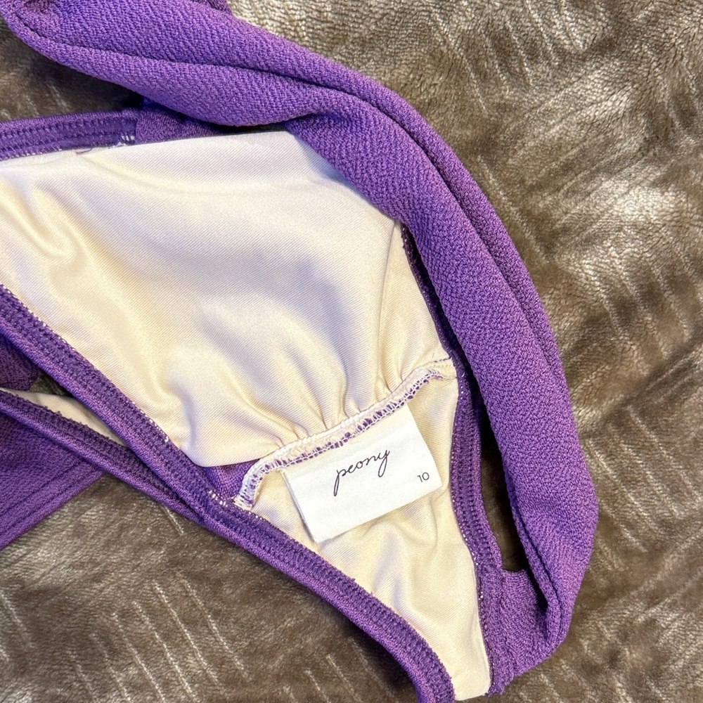 Peony One-Shoulder Bikini Set - Picture 5 of 6